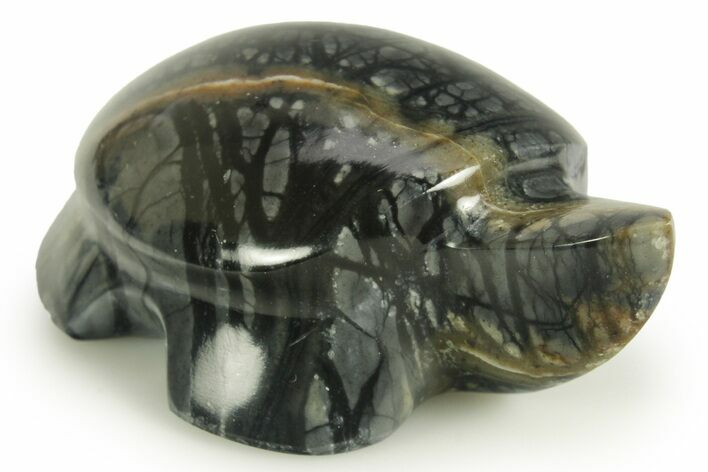 Carved Picasso Marble Turtle - Utah #366303